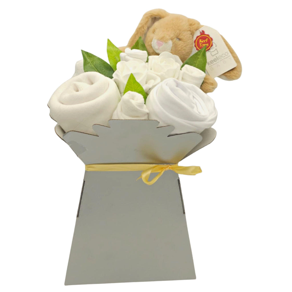 Say It Baby - Unisex Baby Clothes Flower Box. Unisex Baby Gift