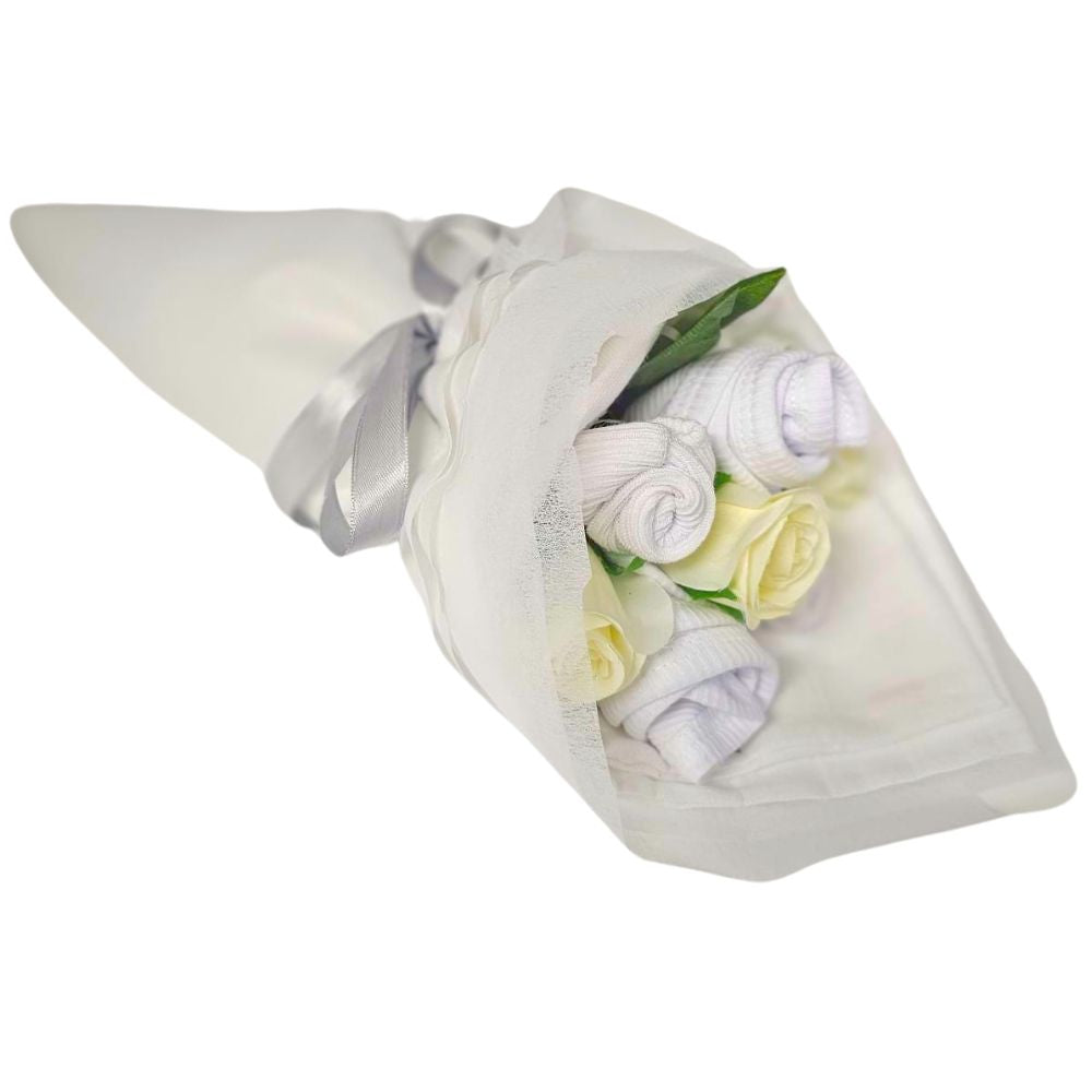 Mini Unisex Bouquet and Jellycat Twinkle Bunny Combo. Gorgeous unisex baby gift