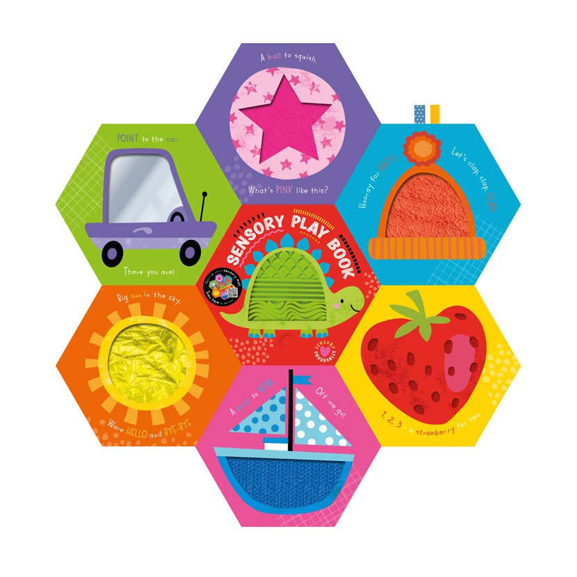 sensory play book by sensory snuggables book open
