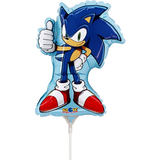 Sonic The Hedgehog Air Filled Balloon. Sold by Say It Baby Gifts