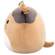 Meet your new cuddly companion - the irresistibly huggable Loafter the Dog Squishmallow! side view
