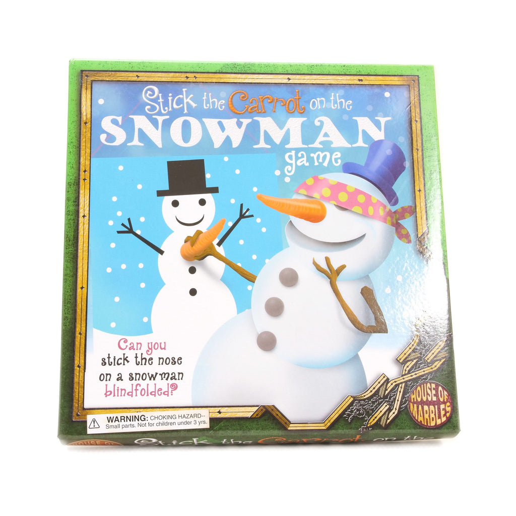 Stick The Carrot on The Snowman Game