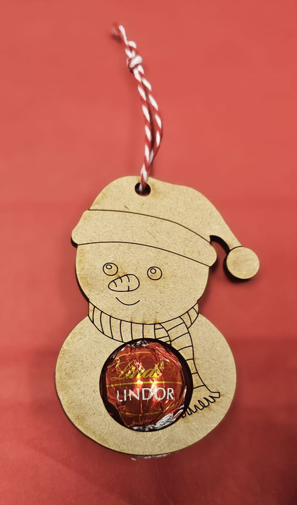 Strathaven Academy Snowman Bauble