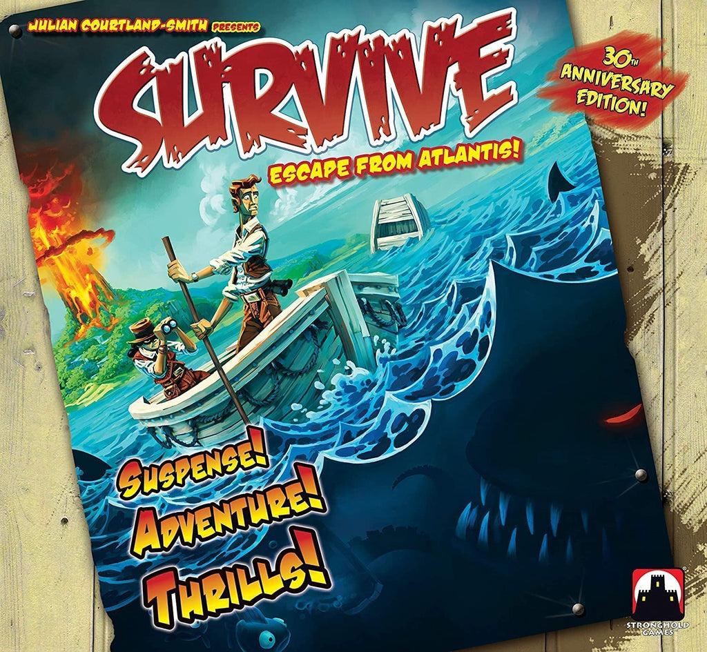 Survive: Escape from Atlantis! 30th Anniversary Edition Stronghold Games