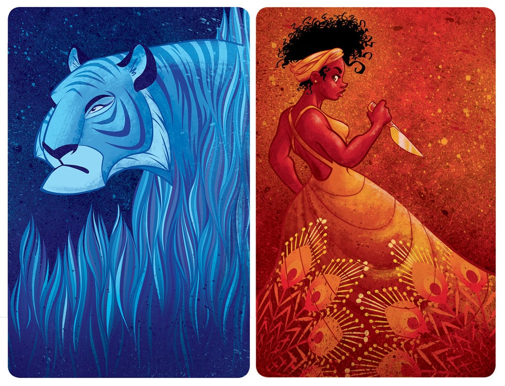 The Lady and The Tiger Jellybean Games