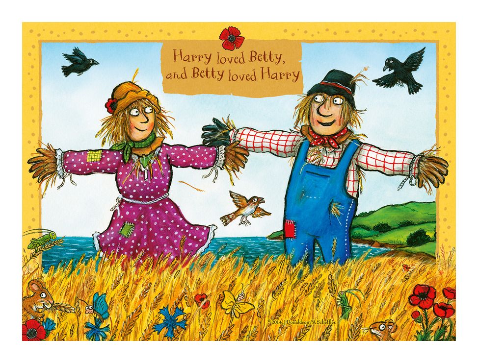 Ravensburger The Scarecrows Wedding 4 in a Box Jigsaw Puzzle - 1st puzzle. 12 pieces