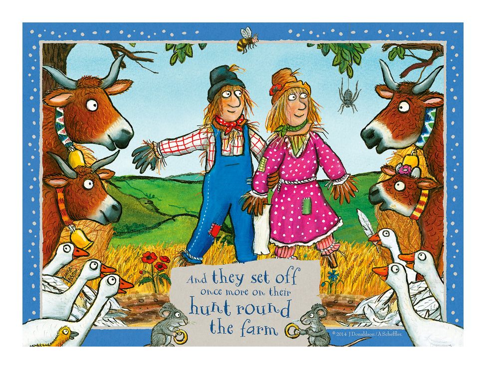 Ravensburger The Scarecrows Wedding 4 in a Box Jigsaw Puzzle 2 - 16 pieces