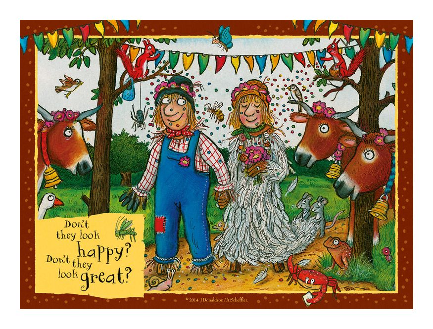 Ravensburger The Scarecrows Wedding 4 in a Box Jigsaw Puzzle 4, 24 pieces