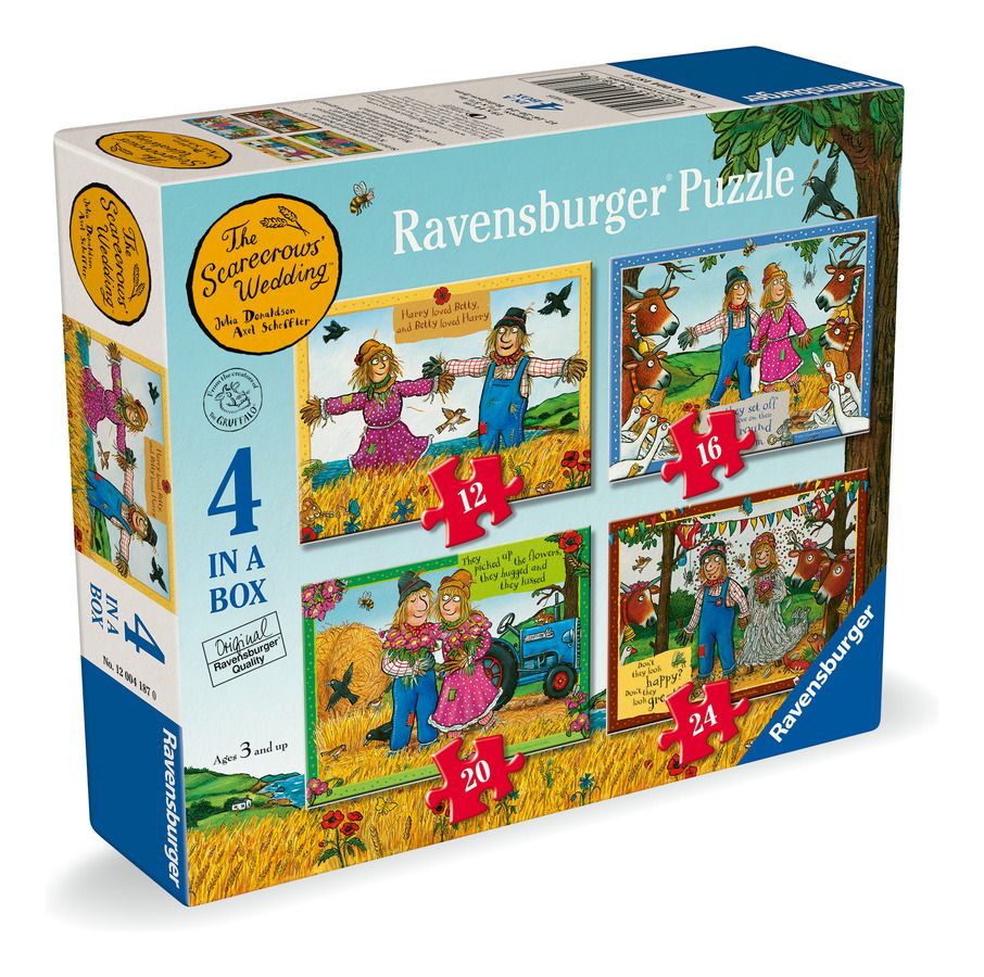 Ravensburger The Scarecrows Wedding 4 in a Box Jigsaw Puzzle