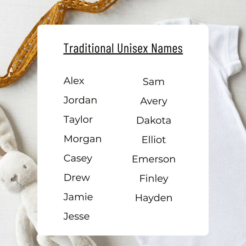 Traditional Unisex Baby Names