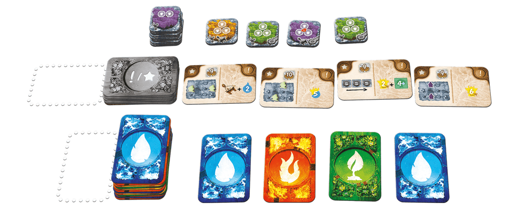 Tribes of The Wind board game in play