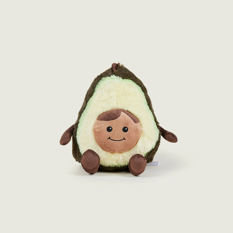 Warmies Junior Avocado - Plush avocado toy - front view
