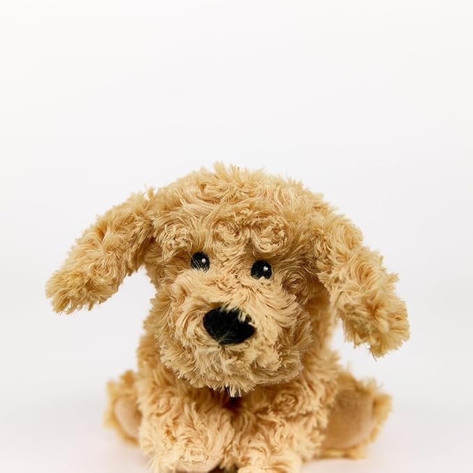 Warmies Mini Cockapoo - Plush toy dog with a soft texture on a white background