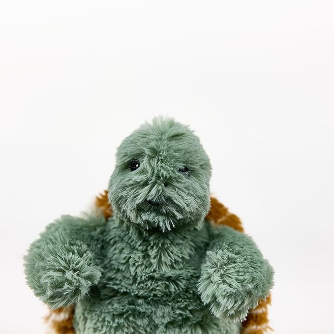 Warmies Mini Turtle - Plush turtle toy with a white background
