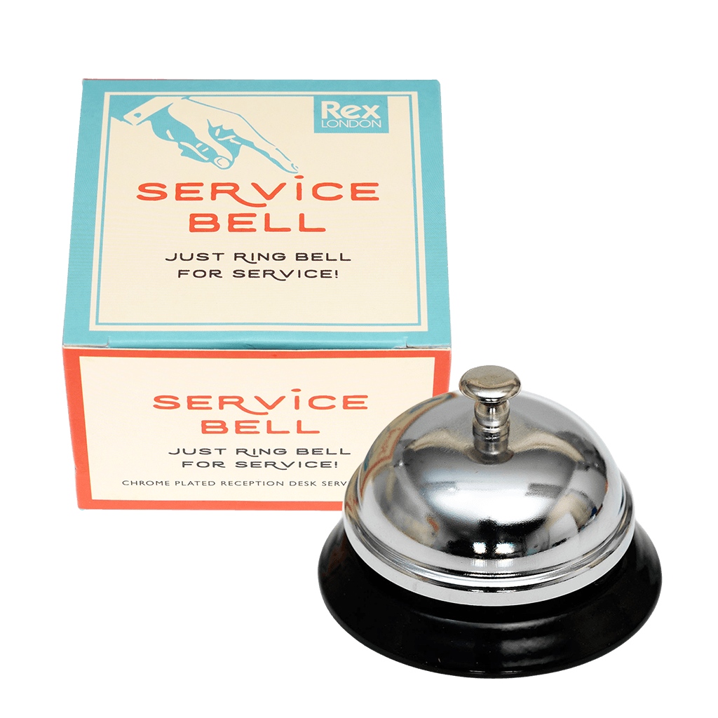 Rex London Classic Service Bell in a Retro-Style Box. Say It Baby Gifts