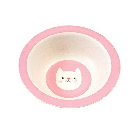 Cookie The Cat Bamboo Bowl - Say It Baby 
