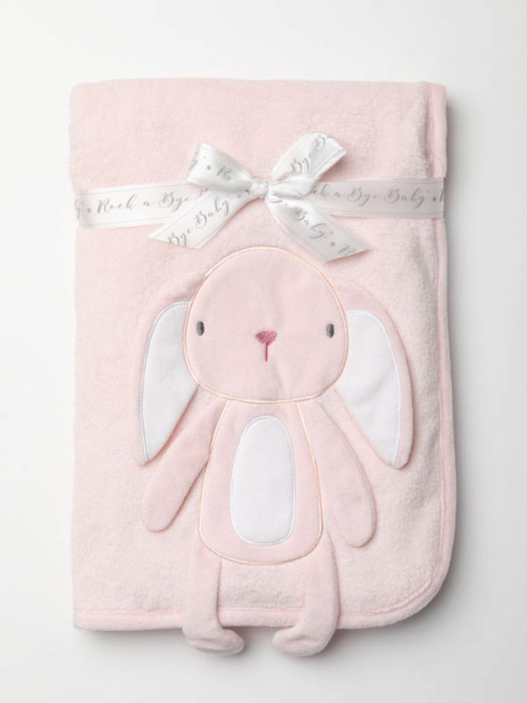 Rock a Bye Baby Bunny Blanket - Say It Baby Gifts