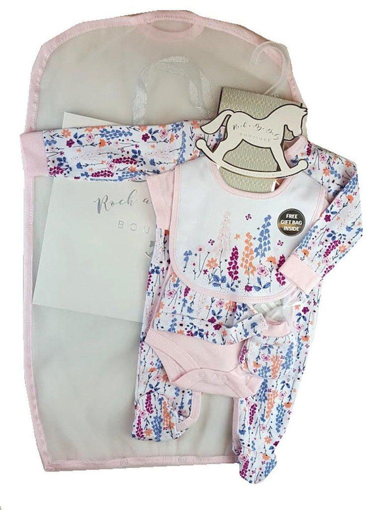 Rock A Bye Boutique Layette Set Country Garden - Say It Baby 