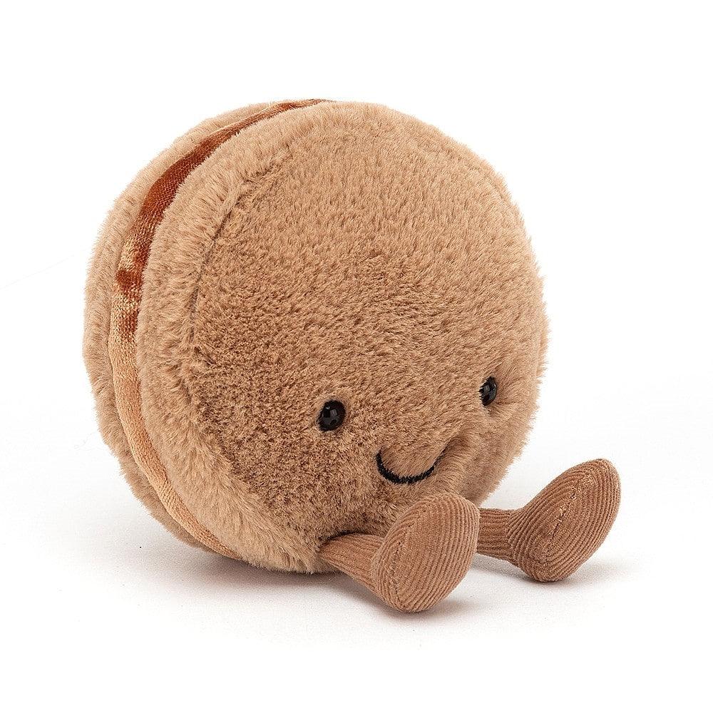 Jellycat Amuseable Macaron Chocolate - Say It Baby 