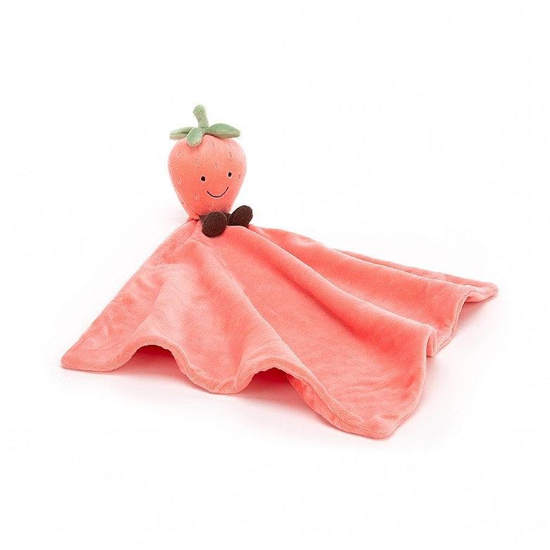Jellycat Amuseable Strawberry Soother - Say It Baby 