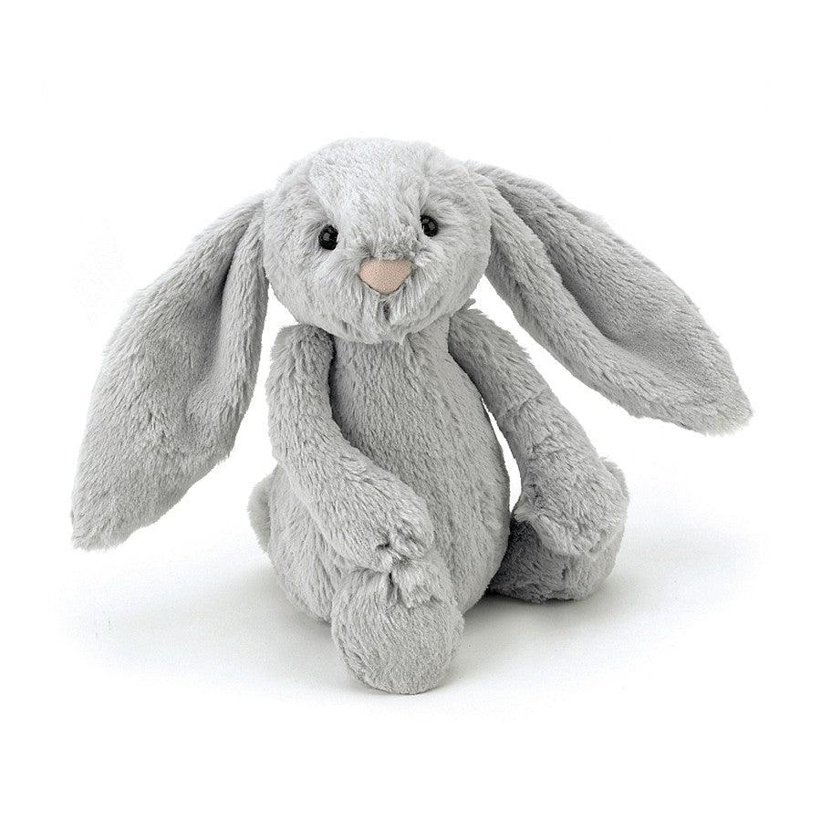 Jellycat Silver Bashful Bunny - Small - Say It Baby 