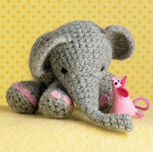 Born to Stitch Elephant Card - Say It Baby 