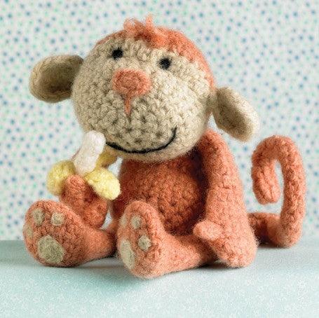 Born to Stitch Monkey Card - Say It Baby 
