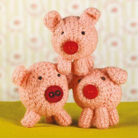 Born to Stitch Piggies Card - Say It Baby 