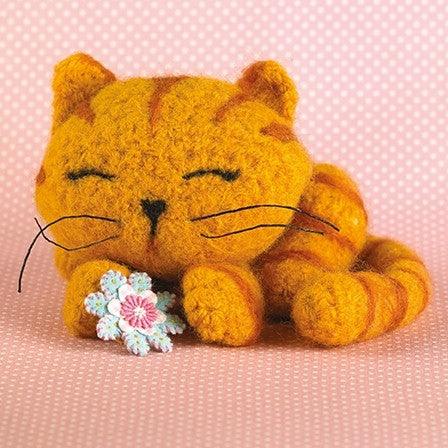 Born to Stitch Cat Card - Say It Baby 