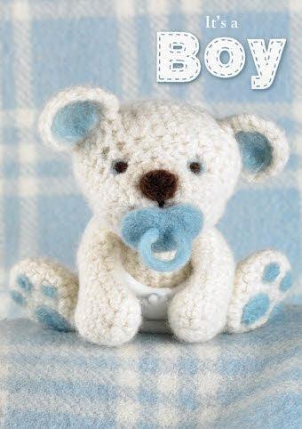 Born to Stitch It's a Boy Card - Say It Baby 