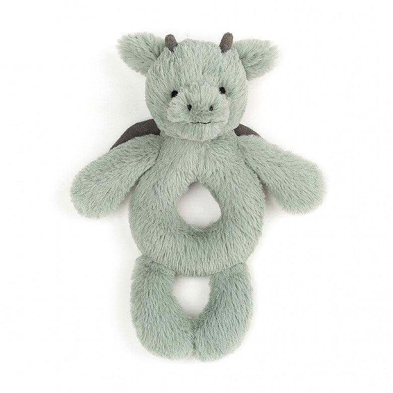 Jellycat Bashful Dragon Grabber - Say It Baby 
