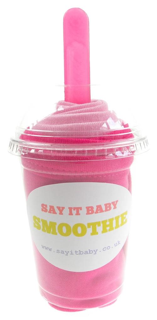 Say It Baby Bibs Smoothie - Hot Pink - Say It Baby 