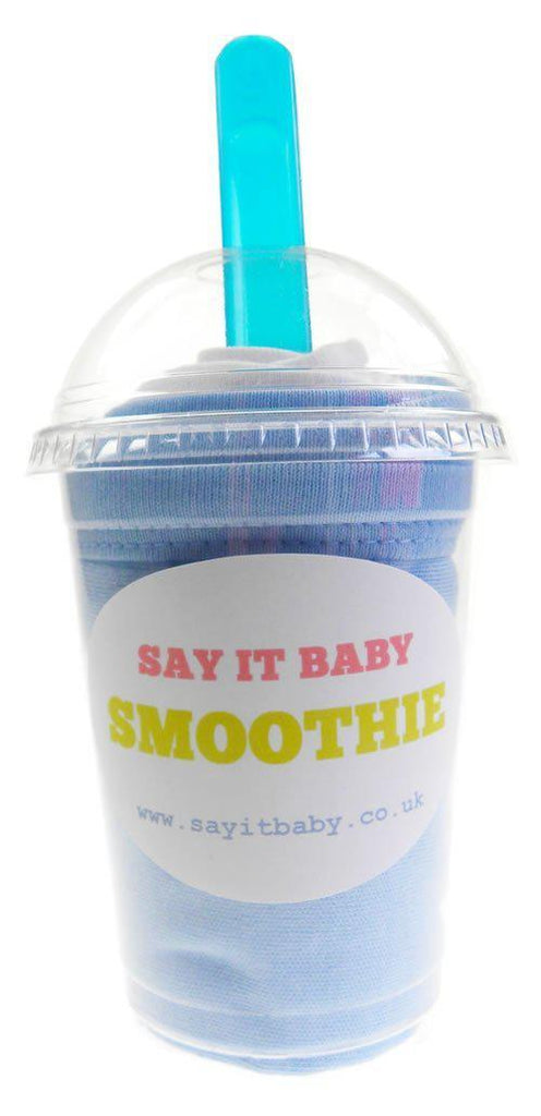 Say It Baby Bibs Smoothie - Pale Blue - Say It Baby 