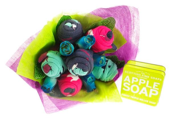 Ladies Beautiful Birds Sock Bouquet Gift Set - Say It Baby 