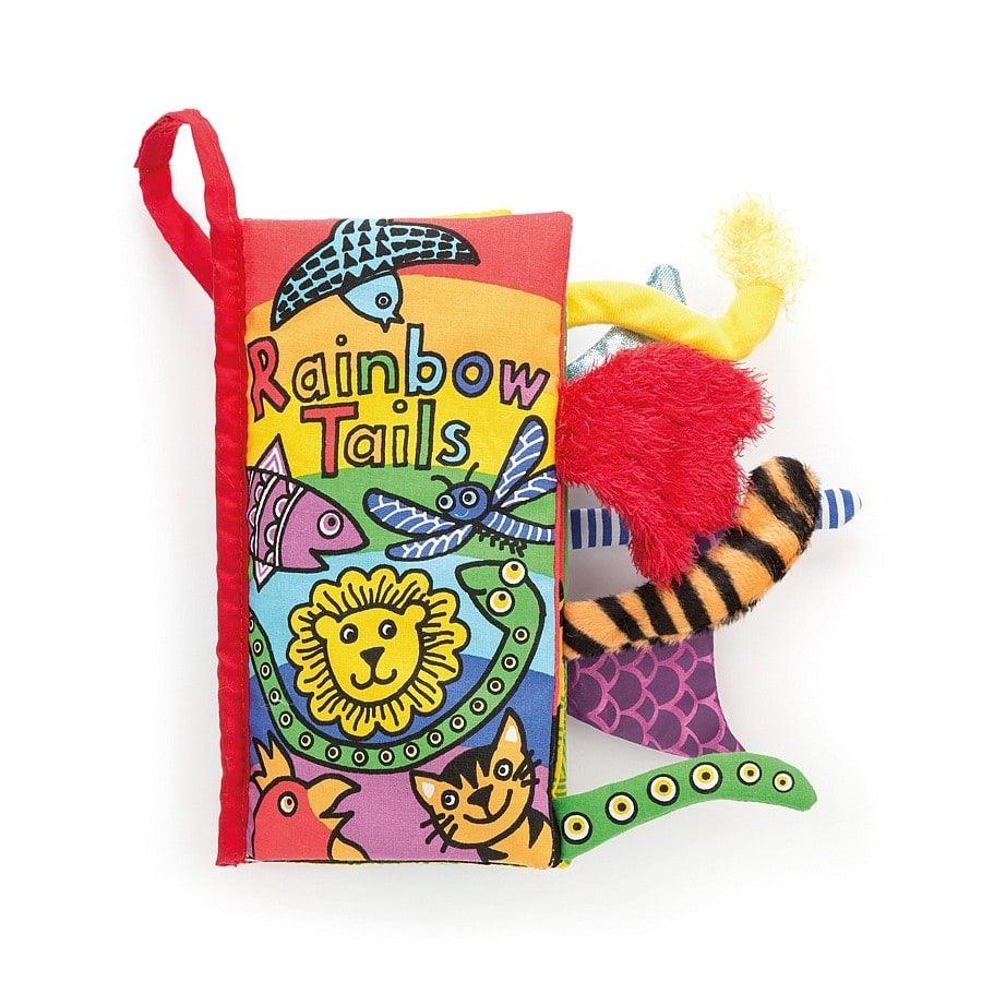 Jellycat Rainbow Tails Book - Say It Baby 