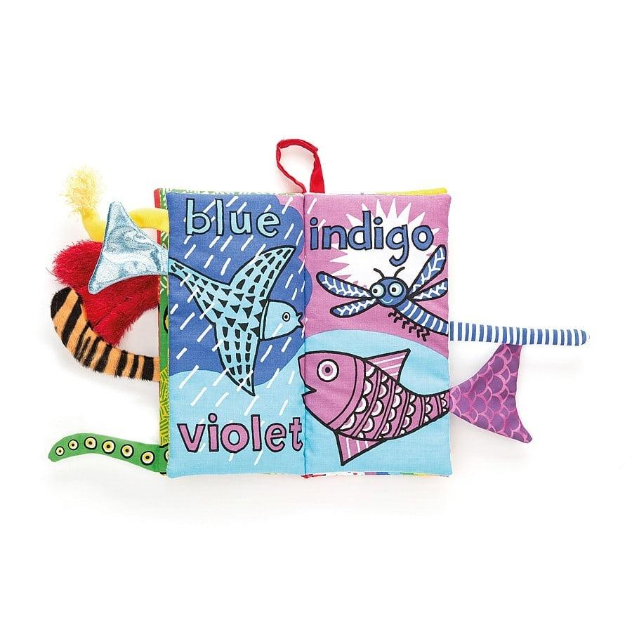 Jellycat Rainbow Tails Book - Say It Baby 