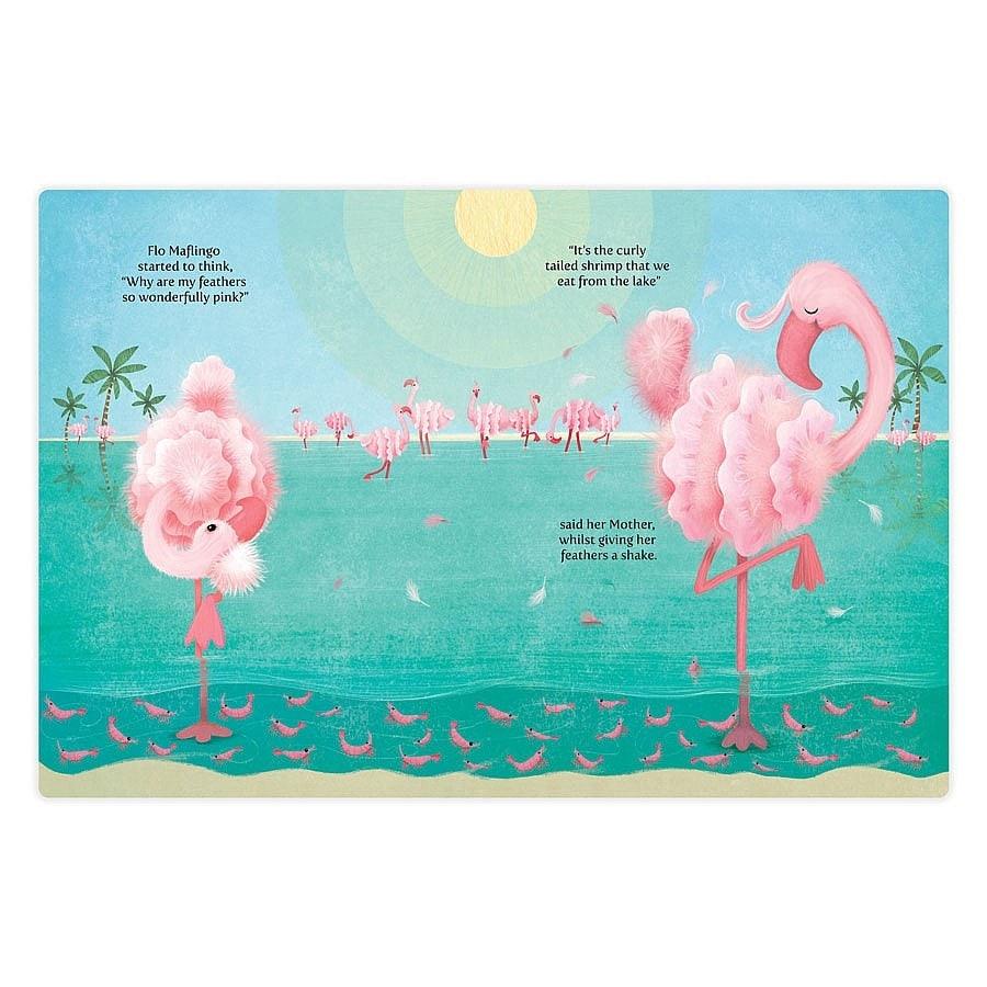 Jellycat Flo Maflingo How Pink Can She Go Book - Say It Baby 