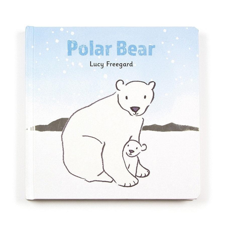 Jellycat Polar Bear Board Book - Say It Baby 
