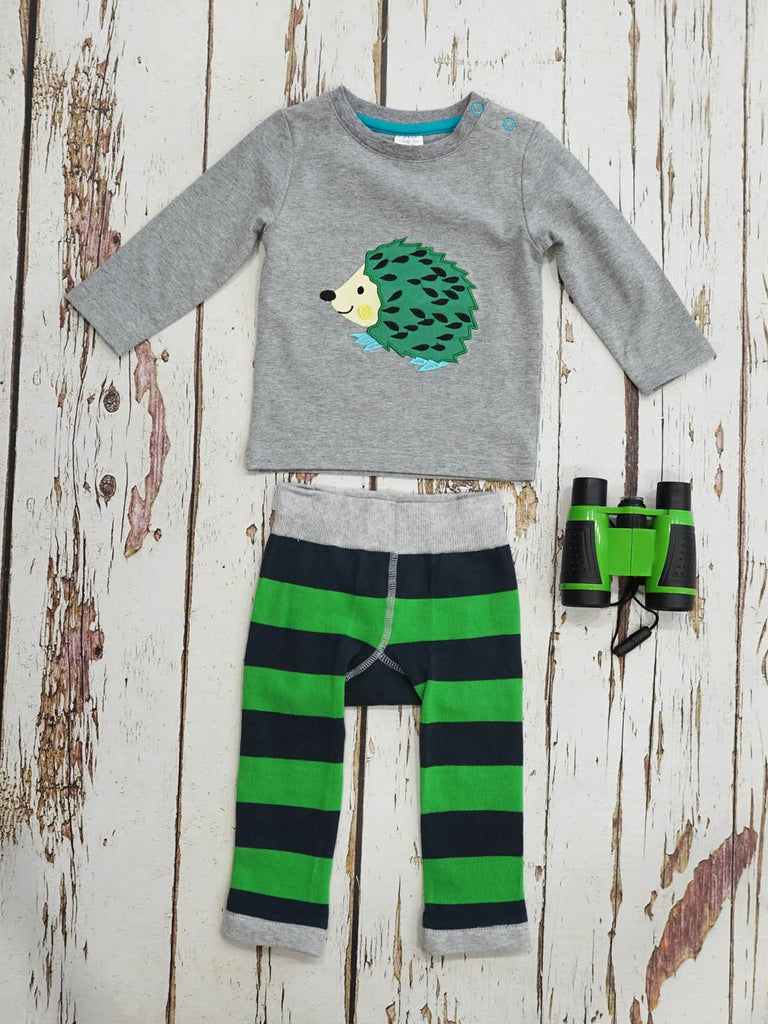 Blade & Rose Bold Hedgehog Leggings. Sold by Say It Baby Gifts.