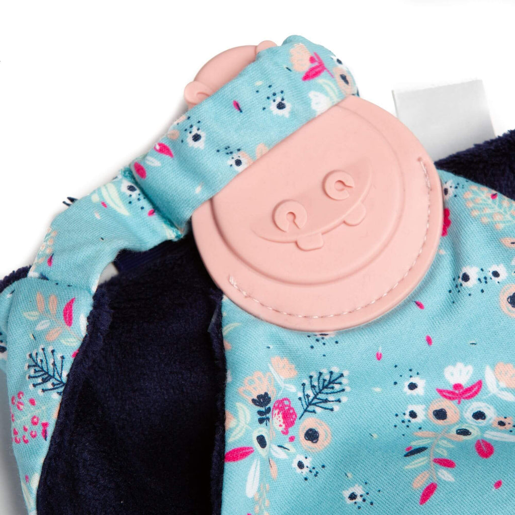 Cheeky Chompers Botanical Bloom Comforter & Teether. One size approx 30cm x 44cm