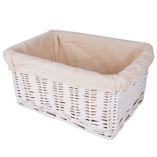Cream Baby Basket - Say It Baby 