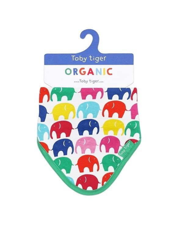 Toby Tiger Organic Elly Dribble Bib - Say It Baby 