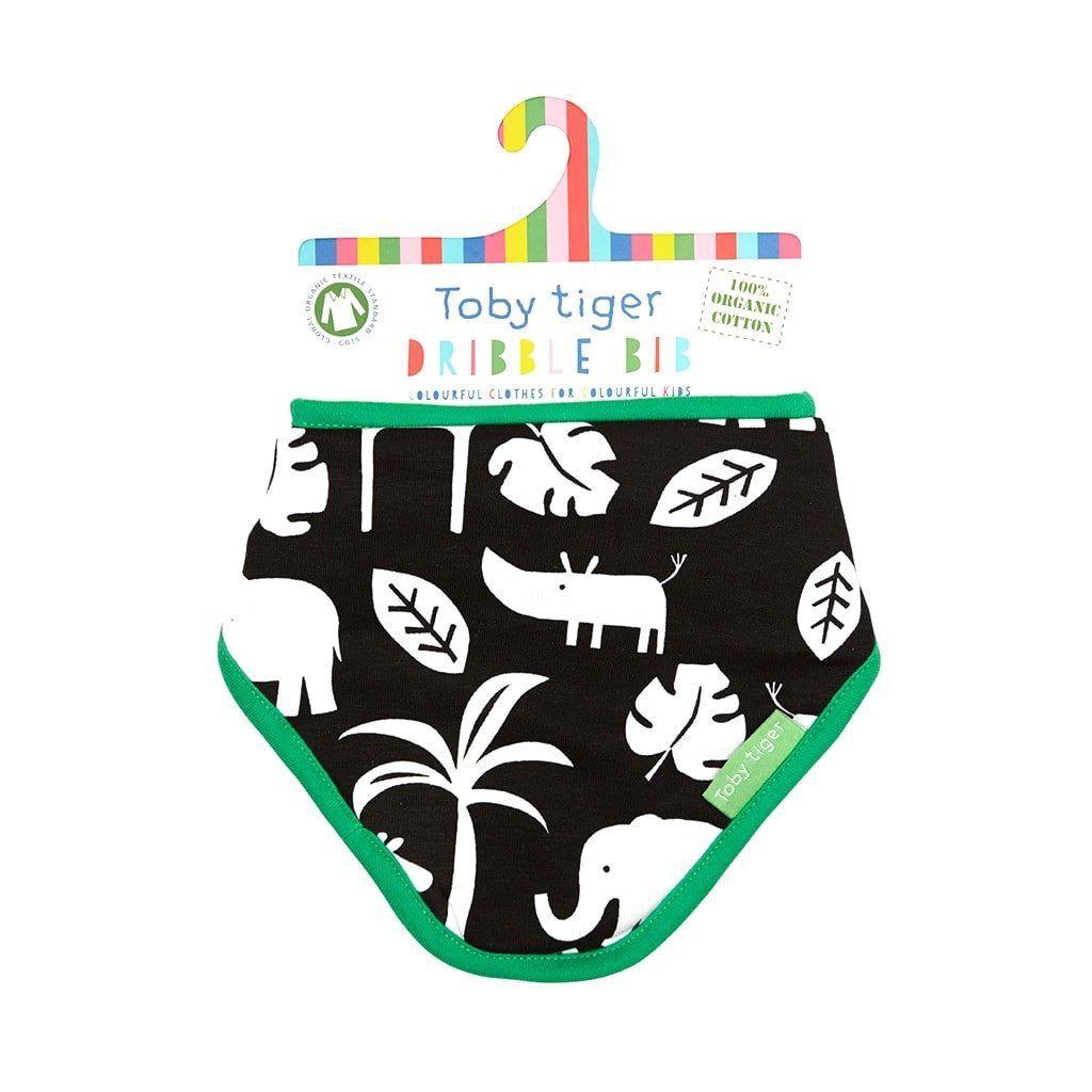 Toby Tiger Jungle Dribble Bib - Say It Baby 