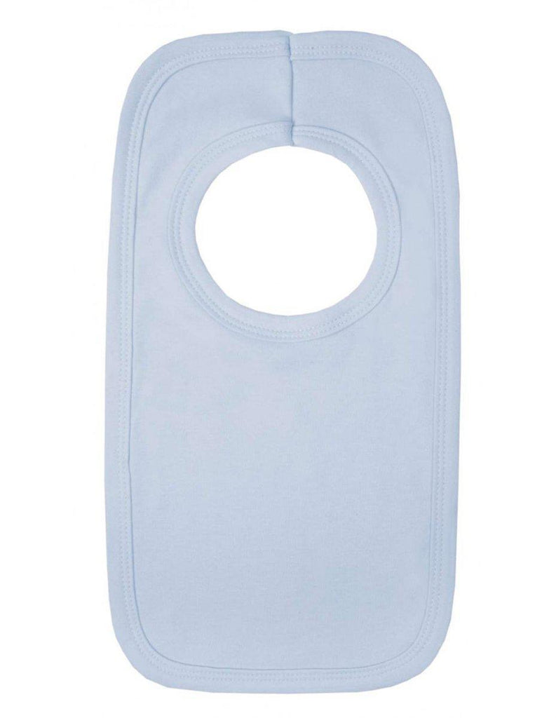 Deluxe Baby Boy Gift Flower Basket - Say It Baby - cotton pullover baby bibs
