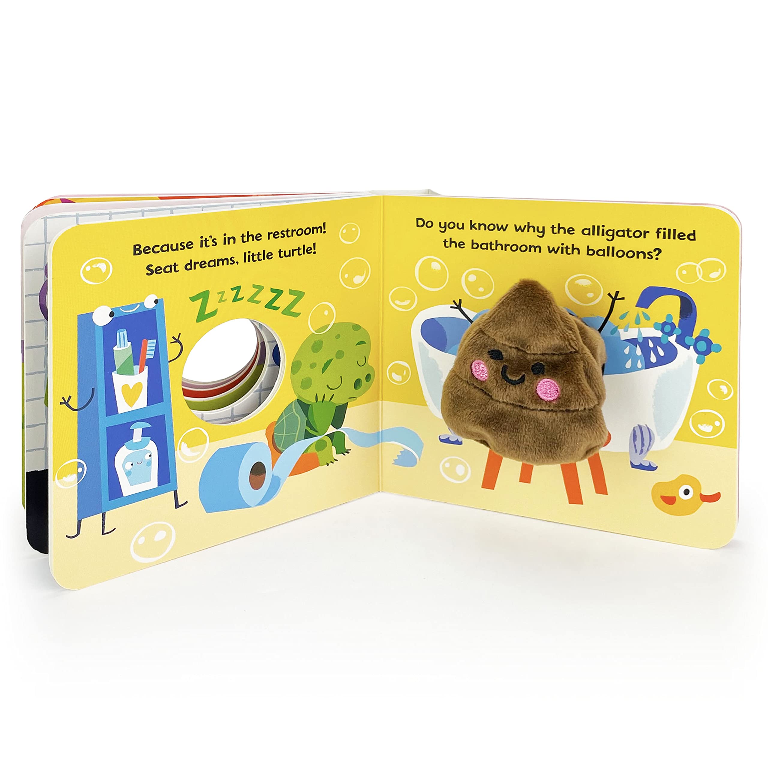 Poop! Finger Puppet Board Book | Say It Baby | Kids Book – Say It Gifts