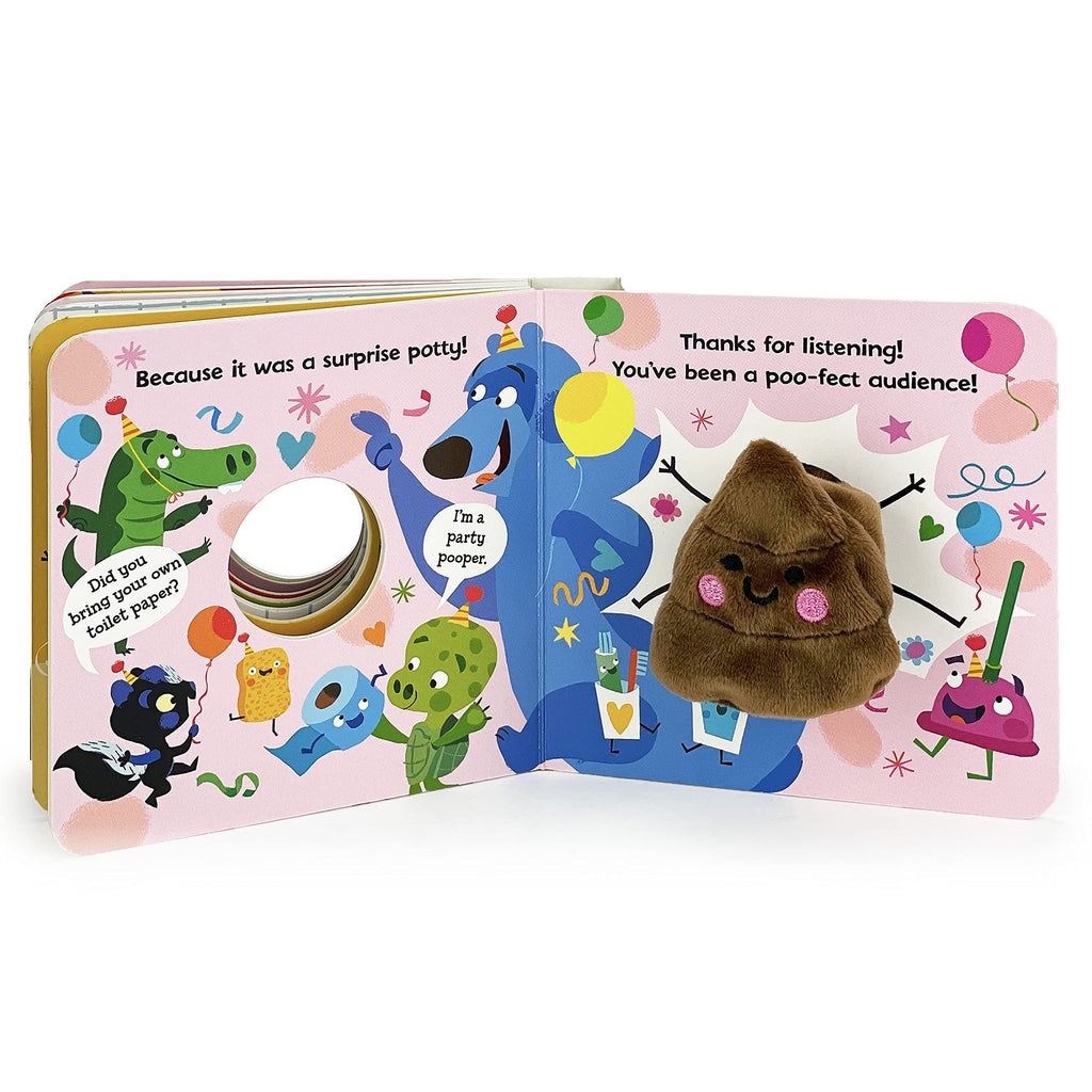 Poop! Finger Puppet Board Book