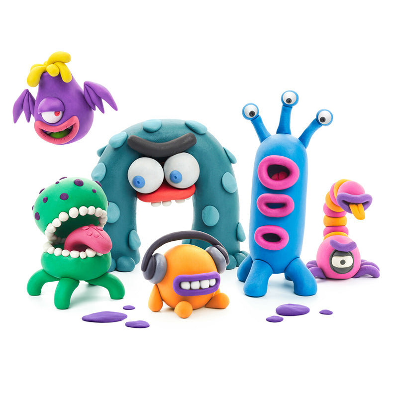 HEY CLAY Aliens Modeling Set. Sold by Say It Gifts.