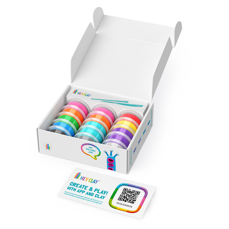 HEY CLAY Aliens Modeling Set. Sold by Say It Gifts.