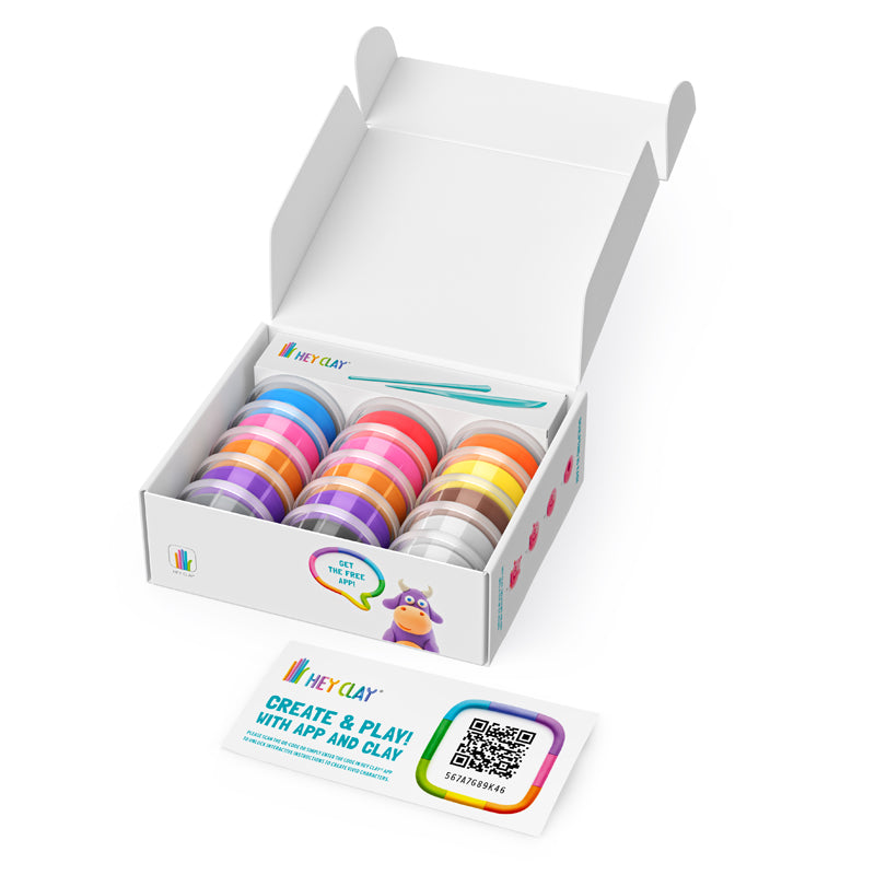 hEY CLAY Animals Modelling Set. Sold by Say It Baby Gifts. Discover the joy of unlimited creativity with this fantastic Animals modelling playset by HEY CLAY.