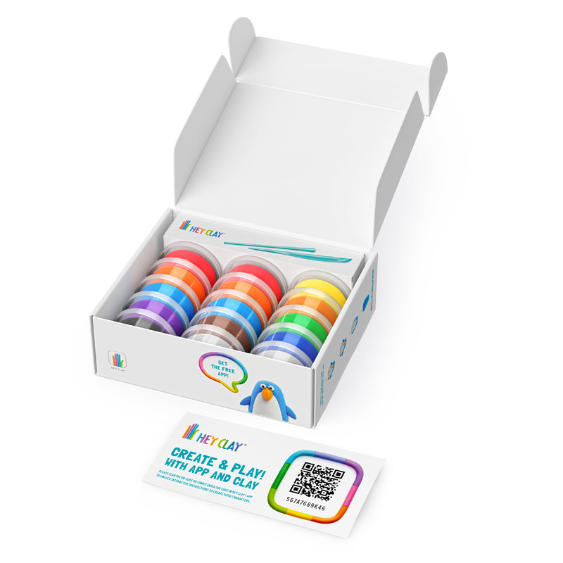 HEY CLAY Birds Modelling Set - Sold by Say It Baby Gifts. with free app.